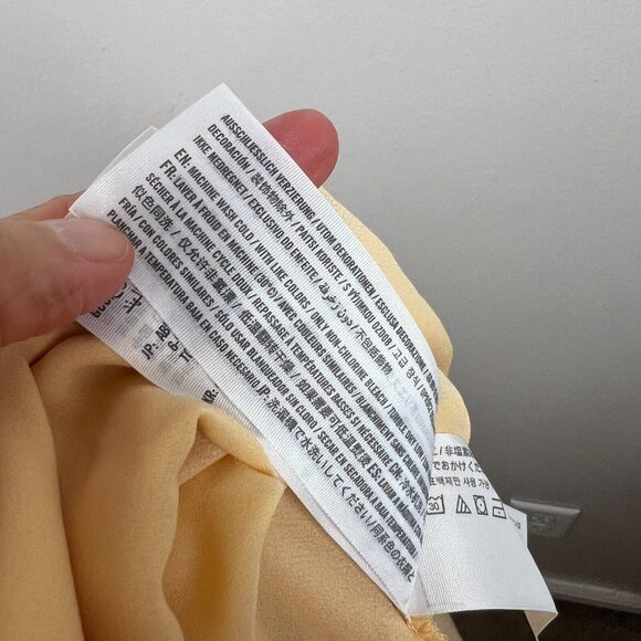 Abercrombie & Fitch Cinched Neck Slip Midi Dress Size XXL NWT - Picture 12 of 12